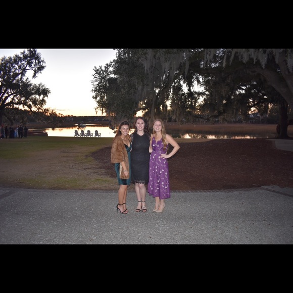 Purple lace dress - Picture 4 of 4